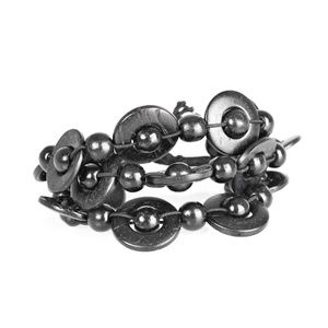 Cancun Catch - Black Bracelet